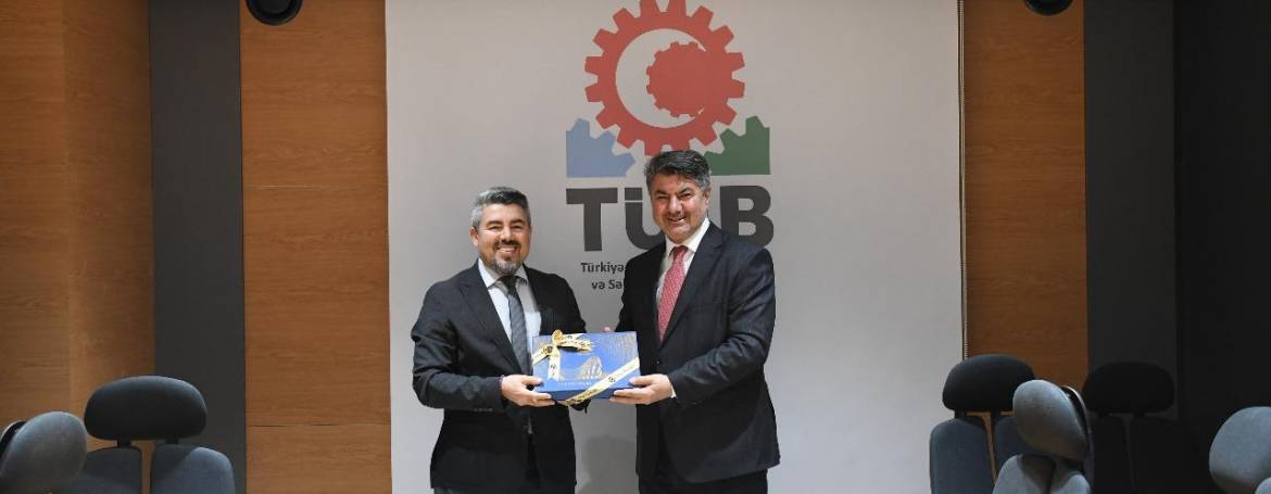 TÜİB Başkanı Hüseyin Büyükfırat, TİKA Heyetini Kabul Etti