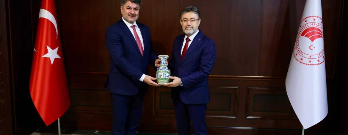 TÜİB Heyeti, Tarım ve Orman Bakanı İbrahim Yumaklı ile Görüştü