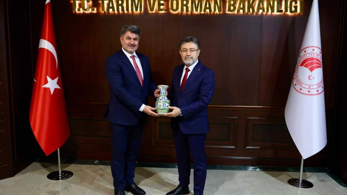 TÜİB Heyeti, Tarım ve Orman Bakanı İbrahim Yumaklı ile Görüştü