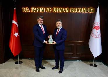 TÜİB Heyeti, Tarım ve Orman Bakanı İbrahim Yumaklı ile Görüştü