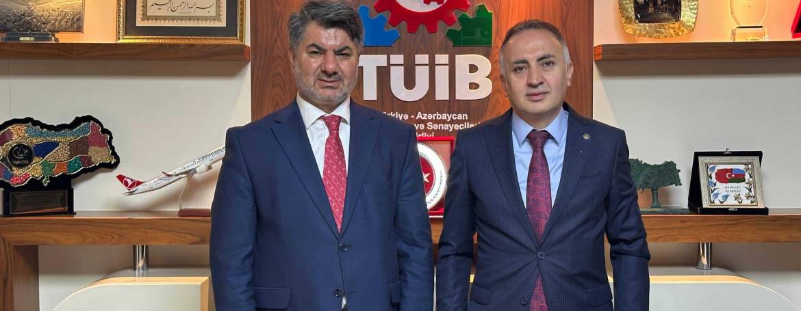 Türkiye’nin Azerbaycan Büyükelçiliği Tarım Müşaviri Hakan Kalender, TÜİB’i Ziyaret Etti