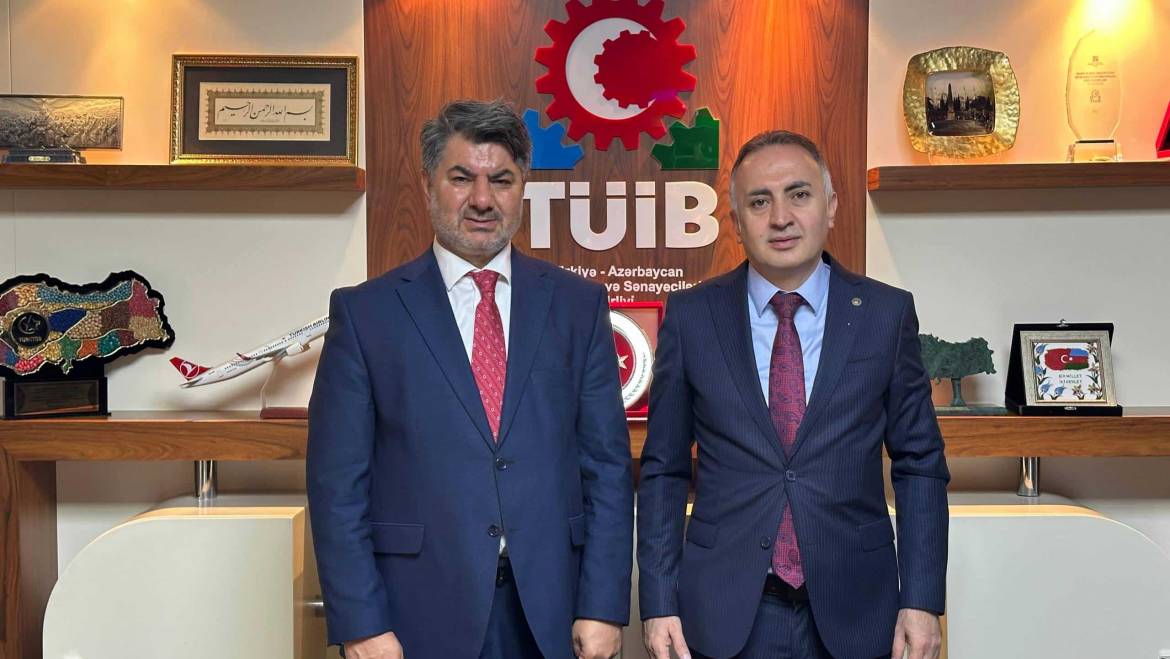 Türkiye’nin Azerbaycan Büyükelçiliği Tarım Müşaviri Hakan Kalender, TÜİB’i Ziyaret Etti