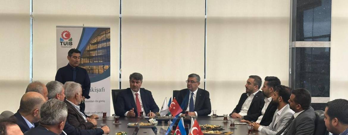 Adıyaman Ticaret ve Sanayi Odası Heyeti, TÜİB’i Ziyaret Etti