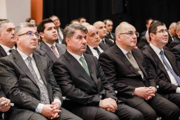 TÜİB “Açık Diyalog Platformu” Kapsamında Devlet Gümrük Komitesi Başkanı Şahin Bağırov İş Dünyası Temsilcileriyle Bir Araya Geldi